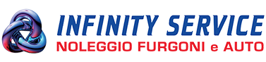 noleggio furgoni torino logo infinity service